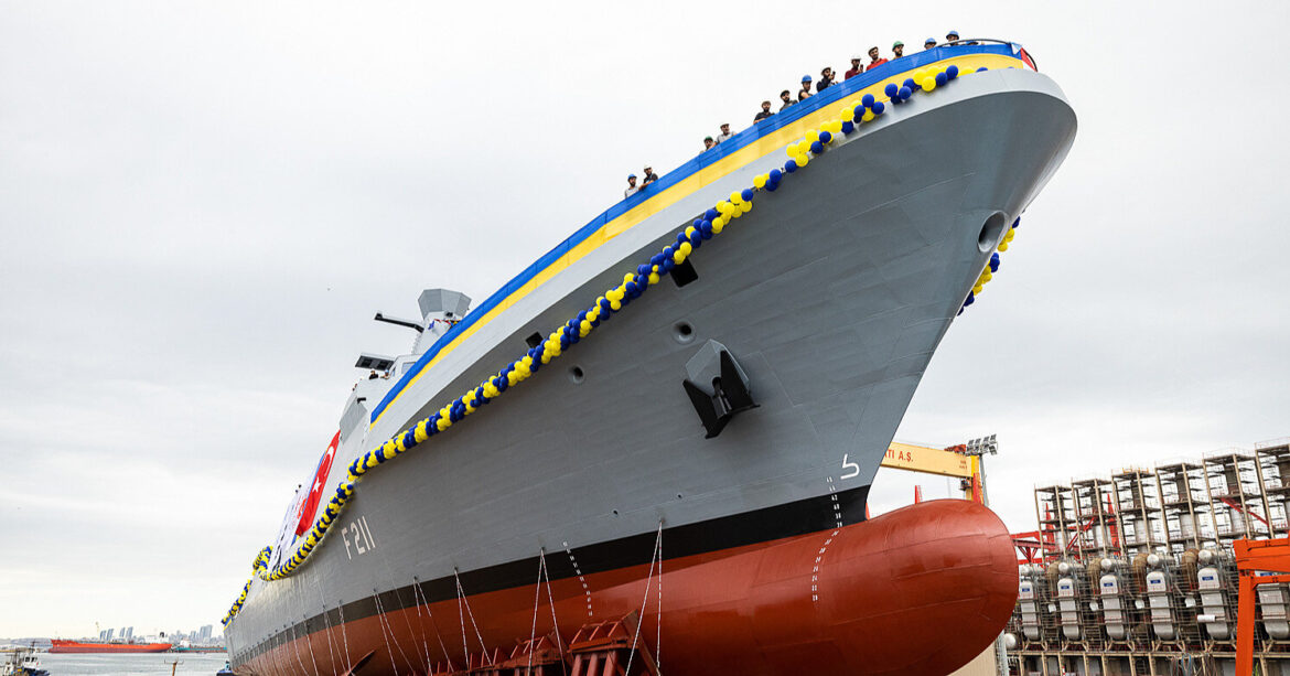 ВМС України показали випробування корвета “Гетьман Іван Мазепа”