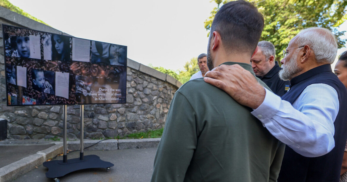 Зеленський зустрівся з прем’єр-міністром Індії Моді