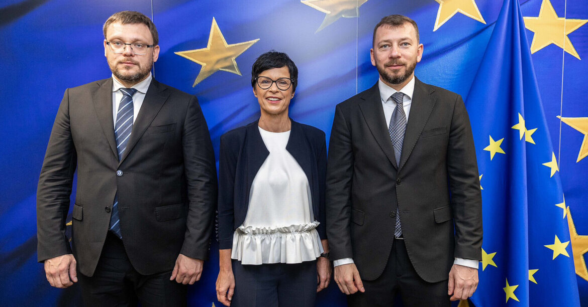 Єврокомісар зустрілася з керівниками НАБУ та САП і підтримала їхню роботу