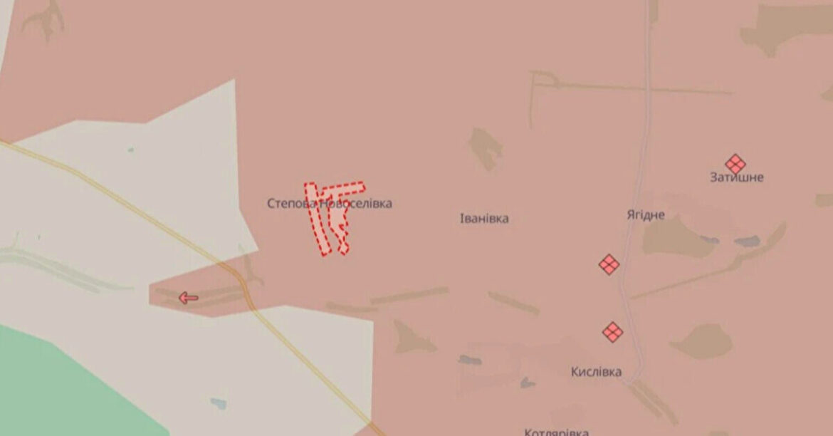 DeepState: Ворог окупував Степну Новоселівку на Харківщині