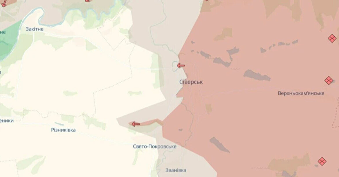 DeepState: Ворог окупував Серебрянку та просунувся ще в декількох населених пунктах