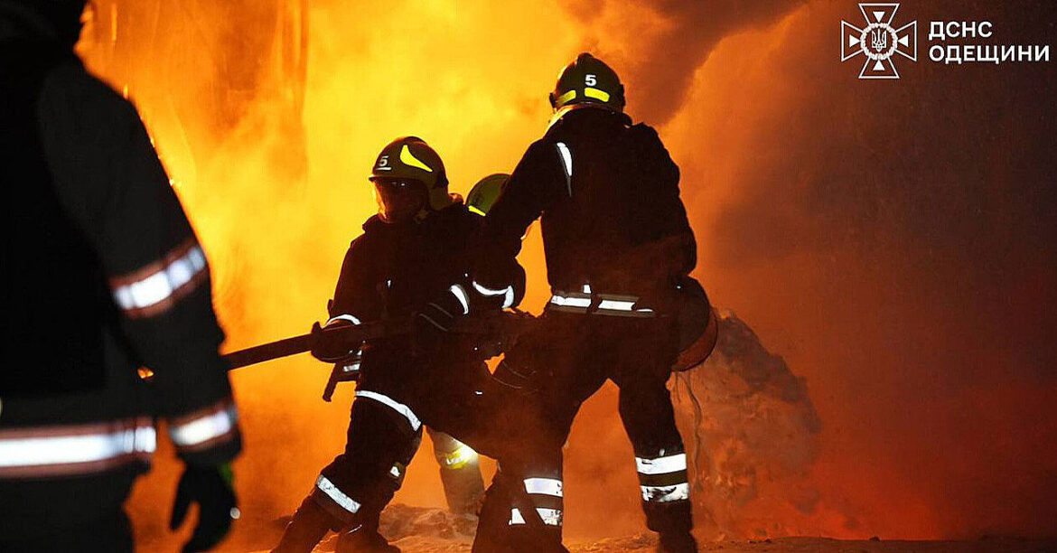 РФ масовано атакувала порт та транспортну інфраструктуру Одещини