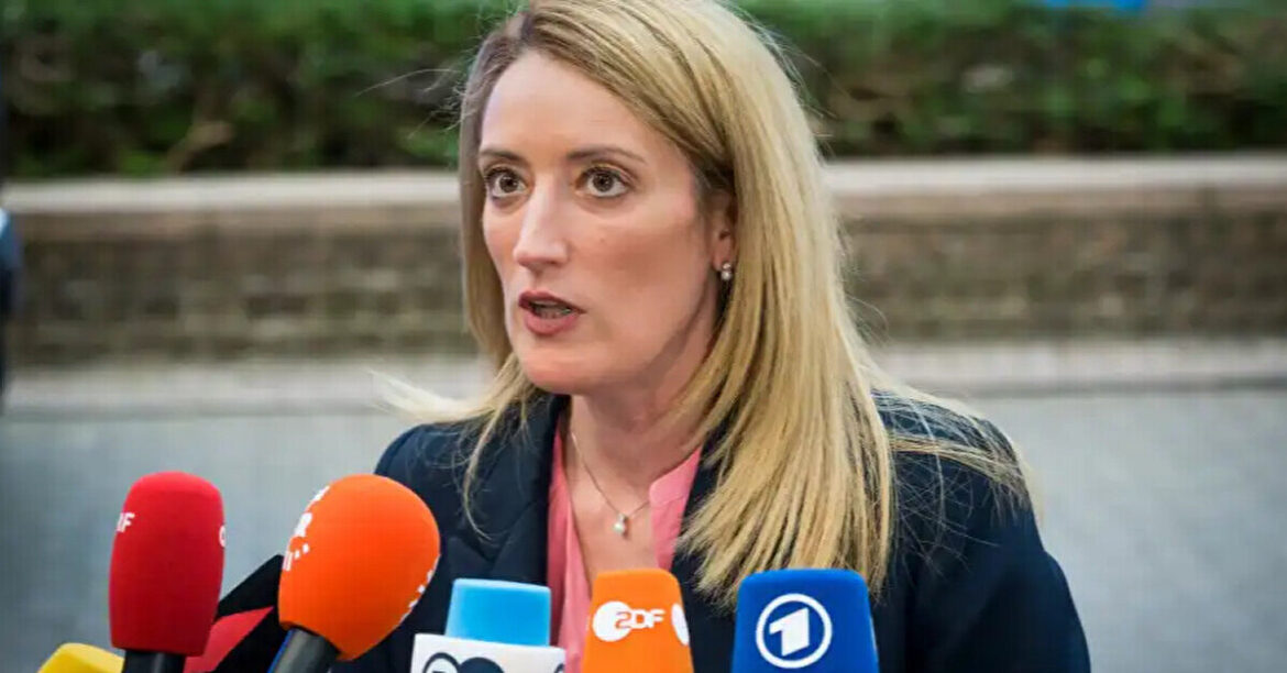 Президентка Європарламенту закликає запровадити жорсткі санкції проти Ірану