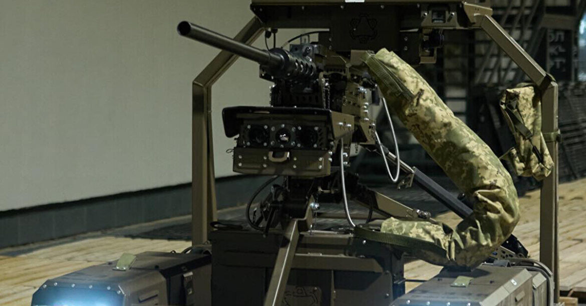 Наземний роботизований дрон взяв у полон трьох окупантів