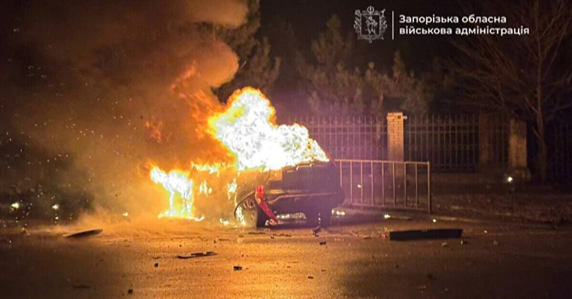 Росіяни масовано атакували Запоріжжя безпілотниками: є пошкодження