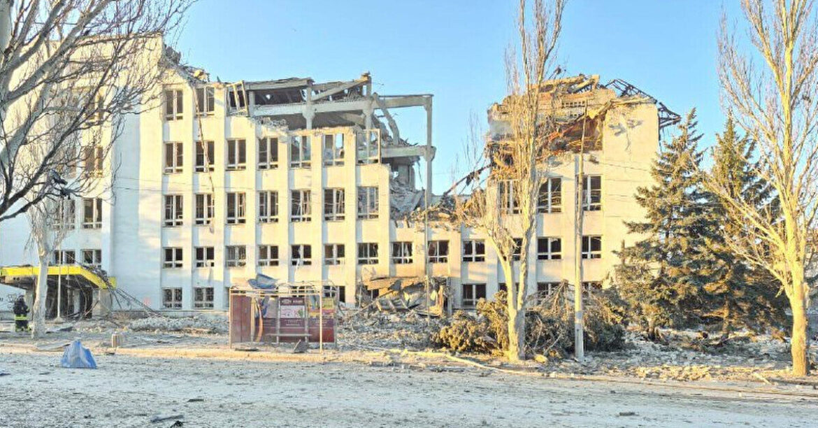 Ворог знищив будівлю головпоштамту “Укрпошти” у Краматорську