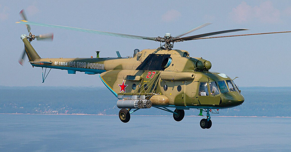 Війська РФ збили свій військовий гелікоптер Мі-8, екіпаж загинув – джерела