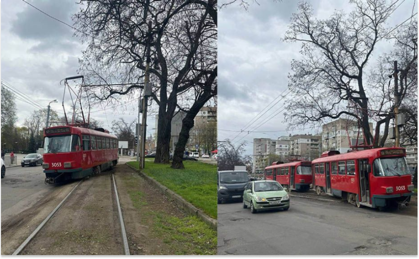 У Дніпрі трамвай зійшов з рейок: як змінено маршрути електротранспорту