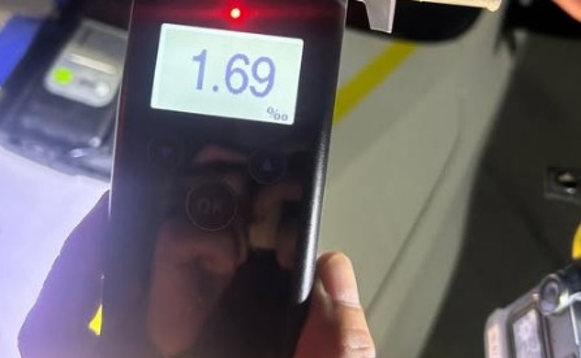 Алкоголь та кермо — несумісні: поліцейські Кривого Рогу виявили нетверезого водія