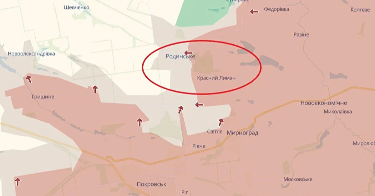 Російські війська захопили нові території біля Мирнограда – DeepState