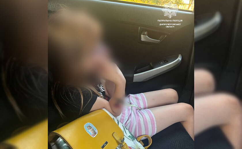 У Дніпрі патрульні розшукали 7-річну дівчинку, яка загубилася