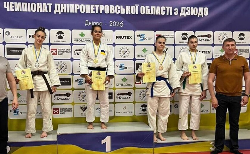 Дзюдоїстка з Кам’янського Кароліна Гаврись виборола золото на чемпіонаті області