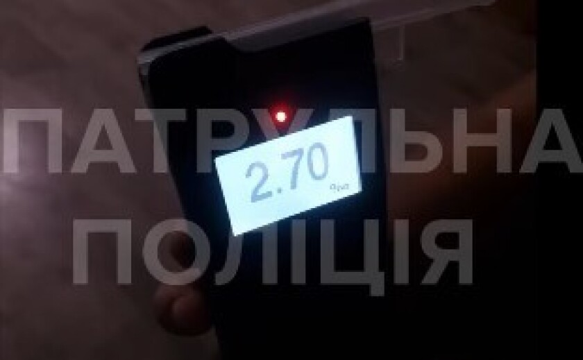 У Кривому Розі патрульні зупинили нетверезого водія