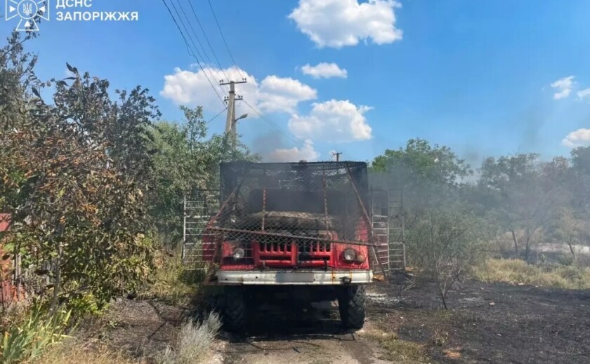 У Запорізькій області під час повторного ворожого обстрілу загинув рятувальник, ще троє дістали поранення