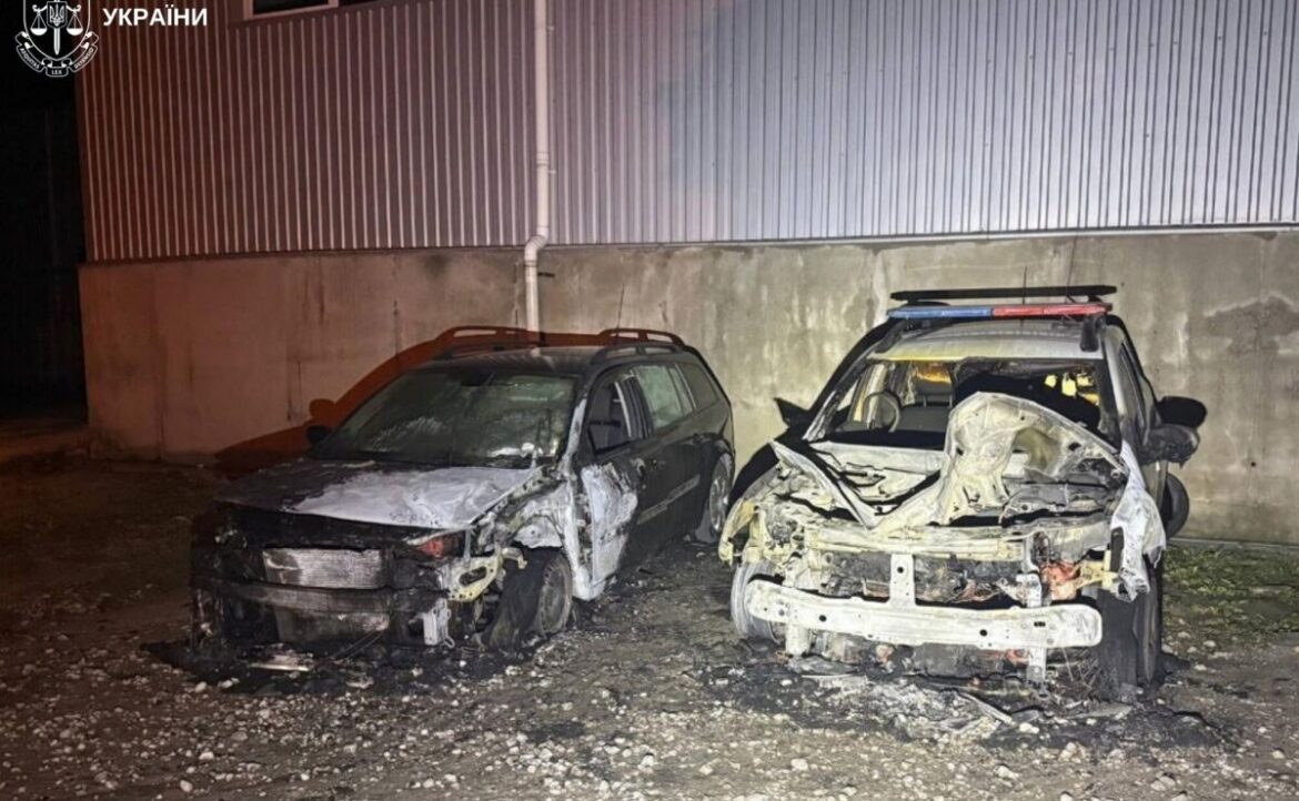 У Запоріжжі 20-річного чоловіка підозрюють у підпалі п’яти автомобілів за два дні